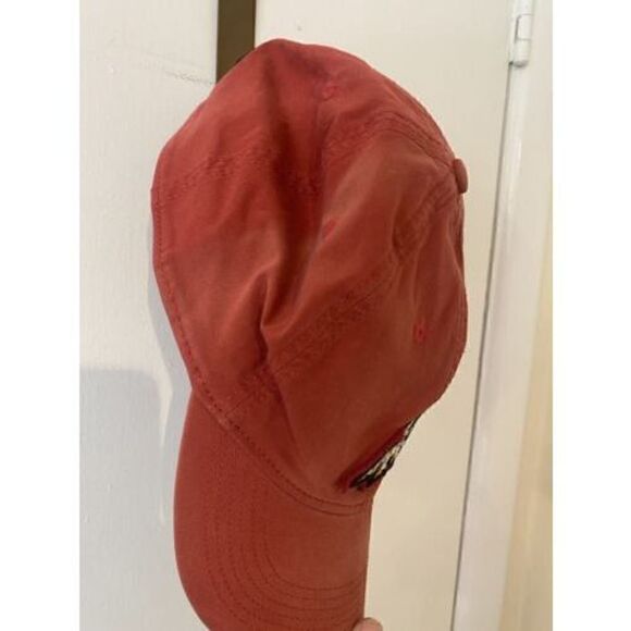 Miami Heat Adidas Baseball Hat NBA Fitted Jersey Knit Size L / XL Red - Picture 4 of 8